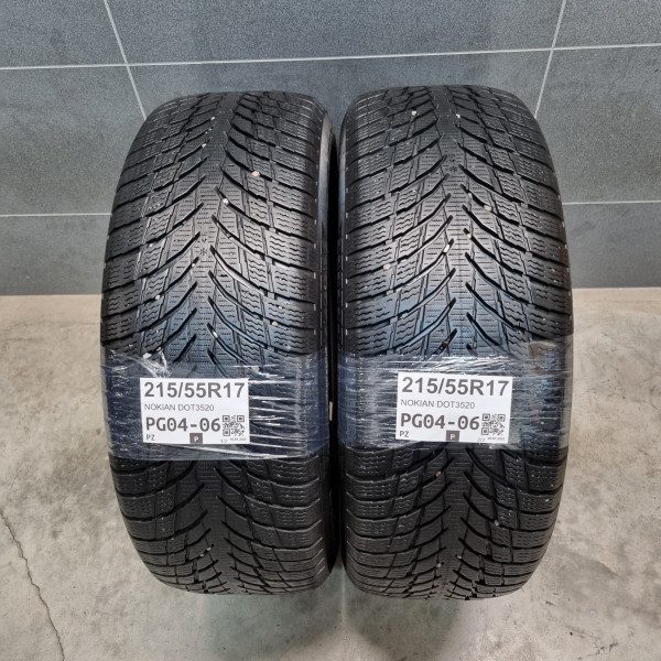 215/55R17 NOKIAN DOT3520
