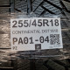 255/45R18 CONTINENTAL DOT1818