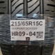 215/65R15C SEMPERIT DOT0324