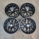 Disk MAM GT1 7.5x17/5x112-5x120/35/72.6 Matt Black Lip Polish