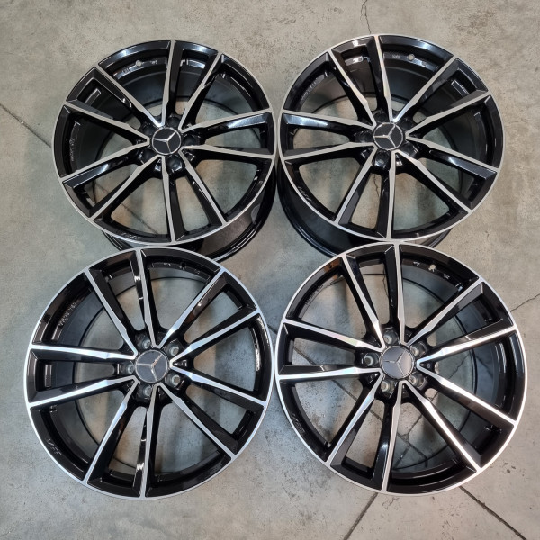 5x112 R16 6.5J ET44 66.6 MAK EVO BLACK MIRROR