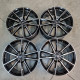 5x112 R16 6.5J ET44 66.6 MAK EVO BLACK MIRROR