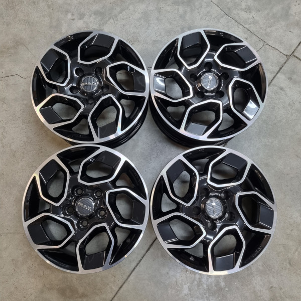 5x118 R16 6.5J 65.1 71.1 MAK Express Black Mirror