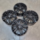 5x112 R17 7.5J ET30 66.6 MAK VIER Gloss black