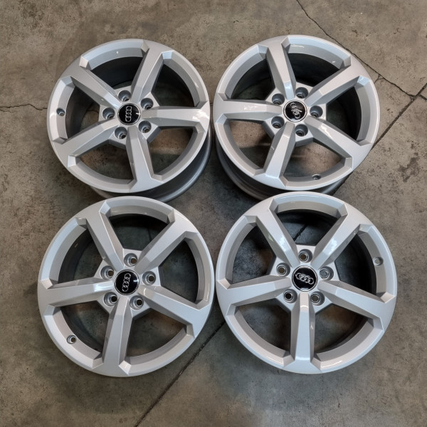 5x112 R16 6.5J ET43 57.1 AUDI Q2 Silver