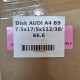 5x112 R17 7.5J ET38 66.6 AUDI A4 B9 