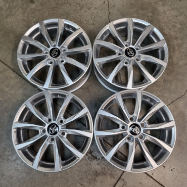 5x114.3 R16 6.5J ET50 60.1 MAK WOLF Silver