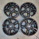 5x112 R16 6.5J ET45 66.6 MAK EMBLEMA Gloss black