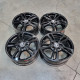 5x112 R16 6.5J ET45 66.6 MAK EMBLEMA Gloss black
