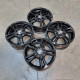 5x112 R16 6.5J ET45 66.6 MAK EMBLEMA Gloss black