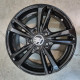 5x112 R16 6.5J ET45 66.6 MAK EMBLEMA Gloss black