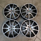 5x98 R15 6J ET39 58.1 DEZENT TI DARK Black polished