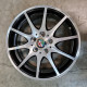 5x98 R15 6J ET39 58.1 DEZENT TI DARK Black polished