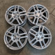 4x100 R15 6J ET53 58.1 DEZENT TZ Silver