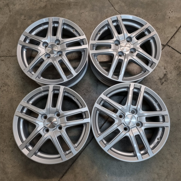 4x100 R15 6J ET53 58.1 DEZENT TZ Silver