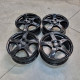 4x100 R16 6.5J ET40 63.3 Anzio SPRINT Diamond-black