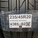 235/45R20 HANKOOK DOT2525