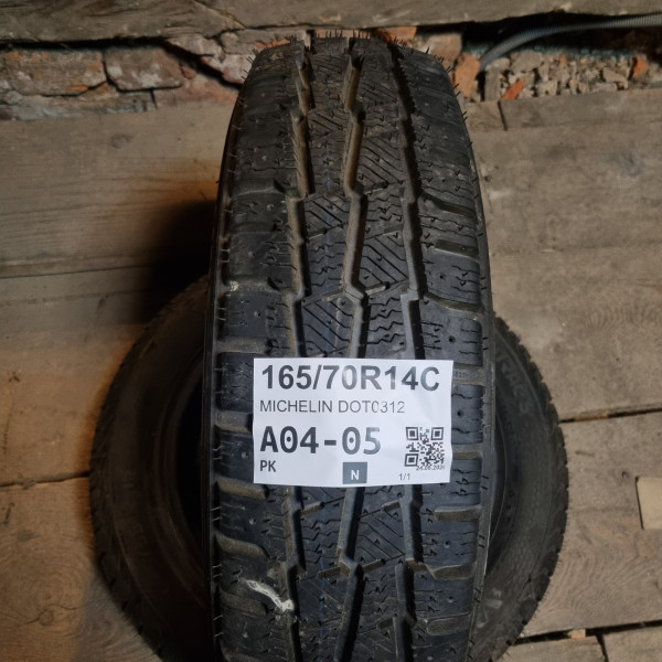 165/70R14C MICHELIN DOT0312