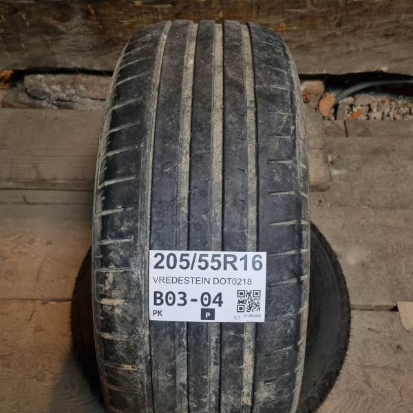 205/55R16 VREDESTEIN DOT0218