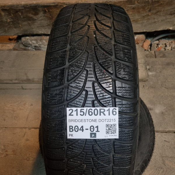 215/60R16 BRIDGESTONE DOT2215