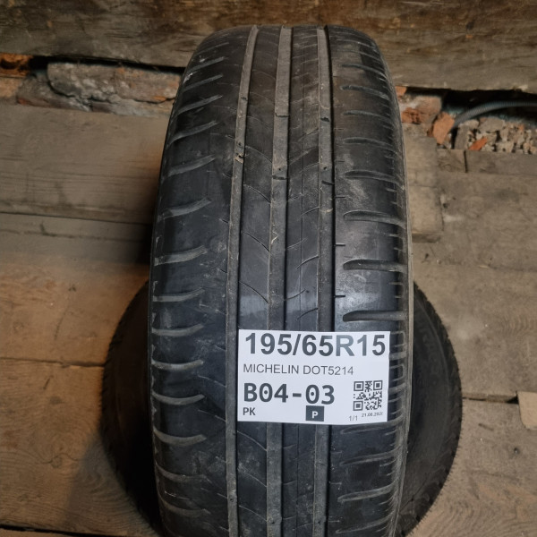 195/65R15 MICHELIN DOT5214