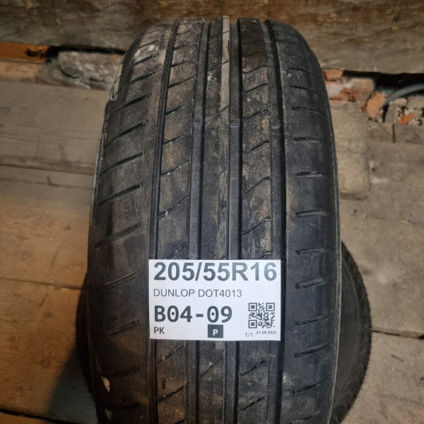 205/55R16 DUNLOP DOT4013
