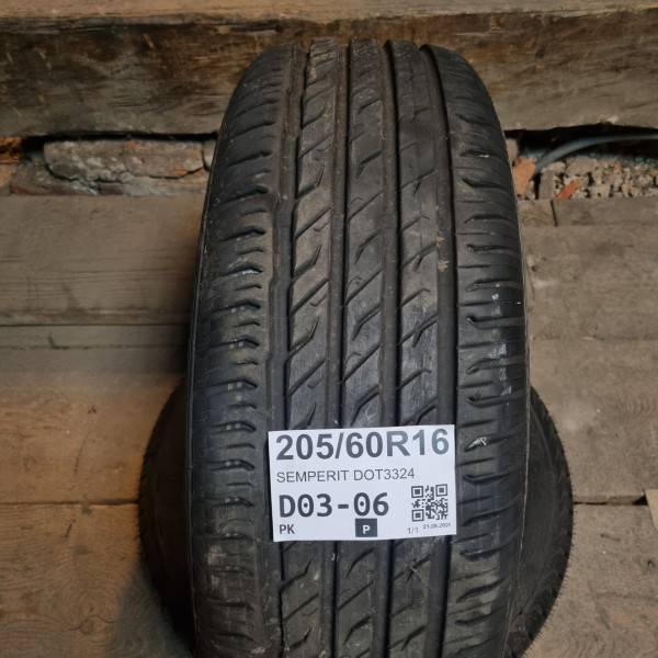 205/60R16 SEMPERIT DOT3324