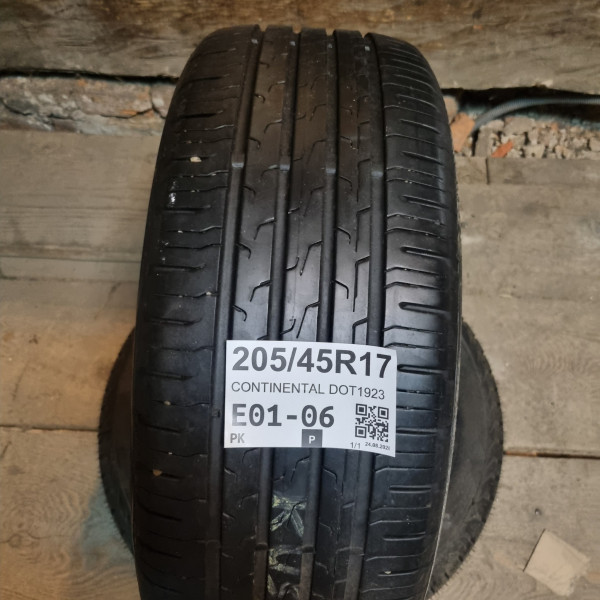 205/45R17 CONTINENTAL DOT1923