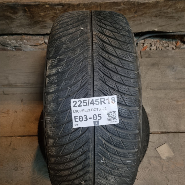 225/45R18 MICHELIN DOT3022