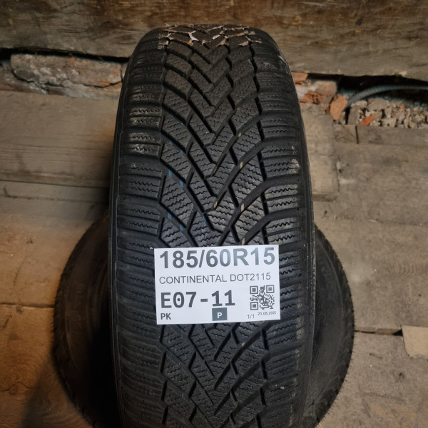 185/60R15 CONTINENTAL DOT2115