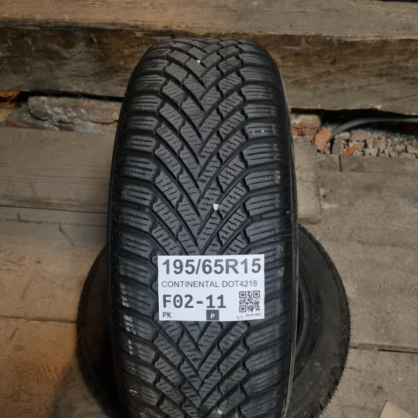 195/65R15 CONTINENTAL DOT4218