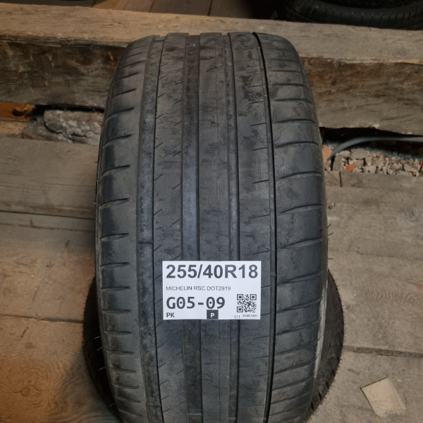 255/40R18 MICHELIN RSC DOT2919