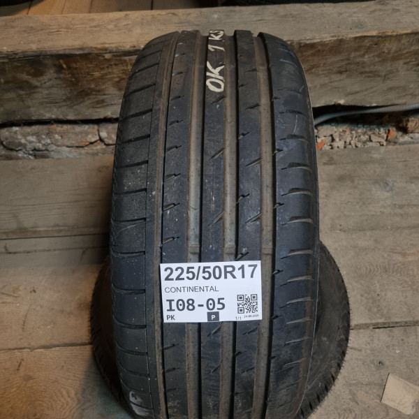 225/50R17 CONTINENTAL