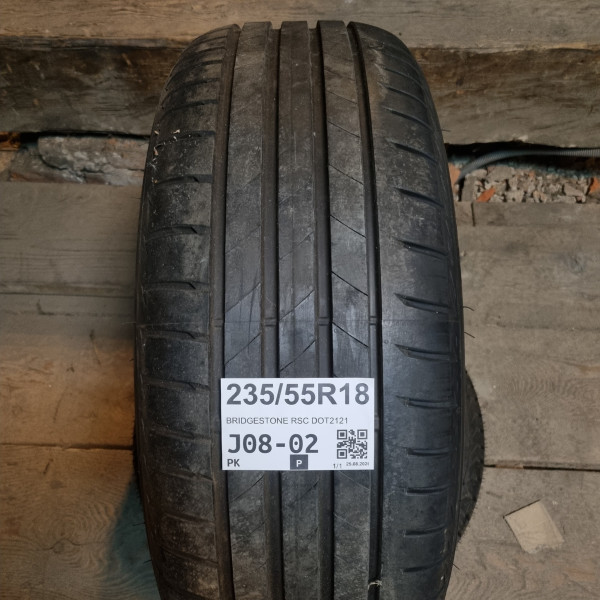 235/55R18 BRIDGESTONE RSC DOT2121