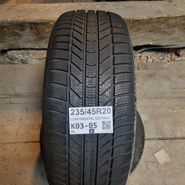 235/45R20 CONTINENTAL DOT4623