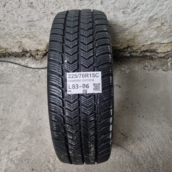 225/70R15C SEMPERIT DOT3318