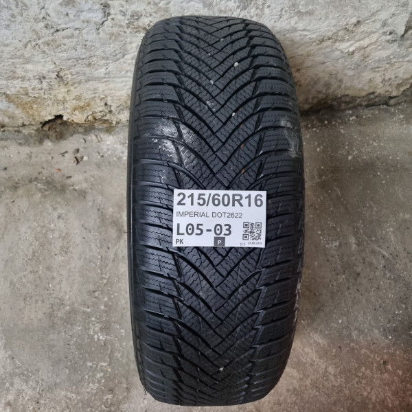 215/60R16 IMPERIAL DOT2622