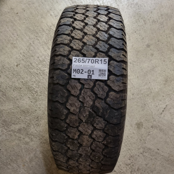 265/70R15 FULDA DOT1007