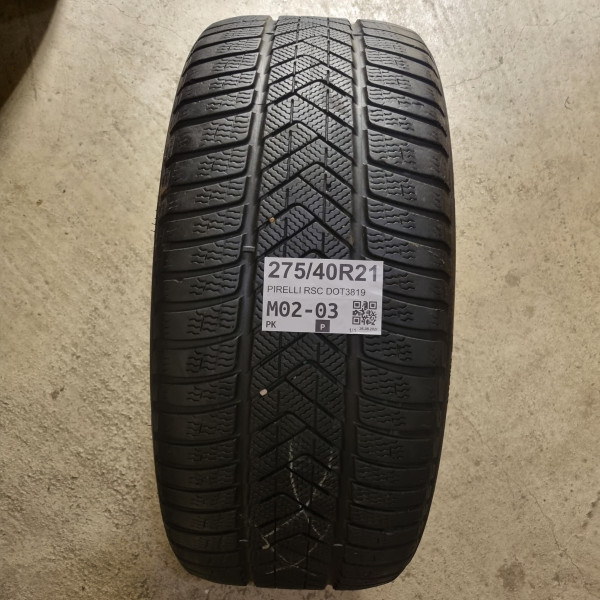 275/40R21 PIRELLI RSC DOT3819