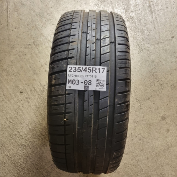 235/45R17 MICHELIN DOT0115