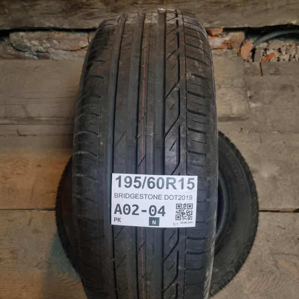 195/60R15 BRIDGESTONE DOT2019