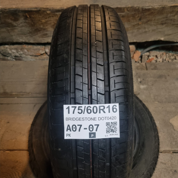 175/60R16 BRIDGESTONE DOT0420