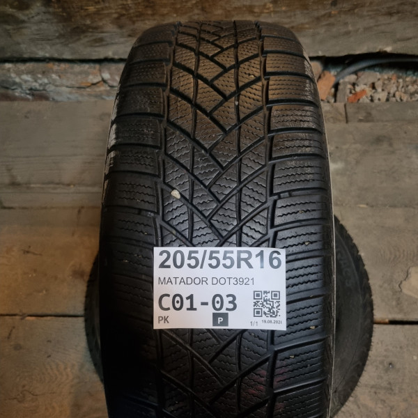 205/55R16 MATADOR DOT3921