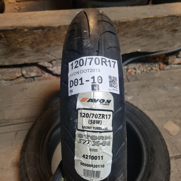 120/70R17 AVON DOT2013