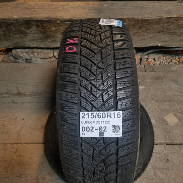 215/60R16 DUNLOP DOT1322