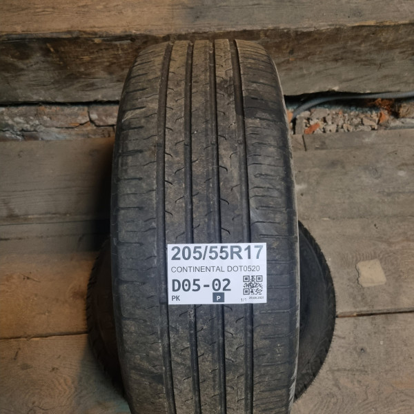 205/55R17 CONTINENTAL DOT0520