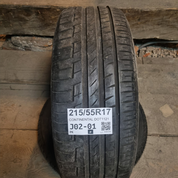 215/55R17 CONTINENTAL DOT1121