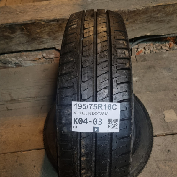 195/75R16C MICHELIN DOT2813