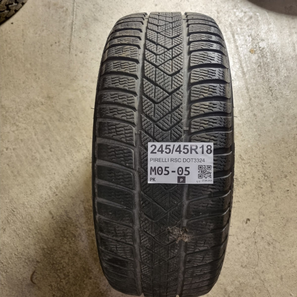 245/45R18 PIRELLI RSC DOT3324
