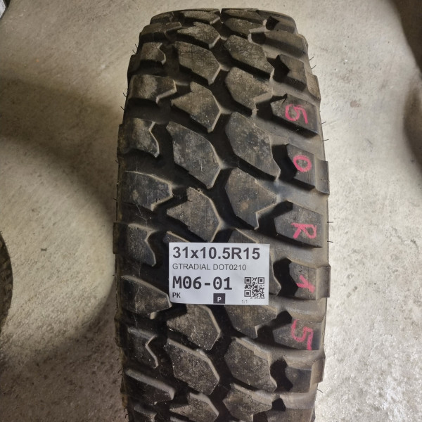 31x10.5R15 GTRADIAL DOT0210